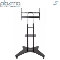 Avf Wfsl600 Mobile Black Trolley Stand With Shelf Avf Wfsl600 Mobile Black Trolley Stand With Shelf
