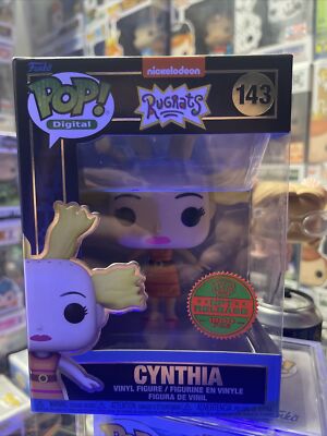 Funko POP! Digital #143 Nickelodeon Series 2 Rugrats Cynthia