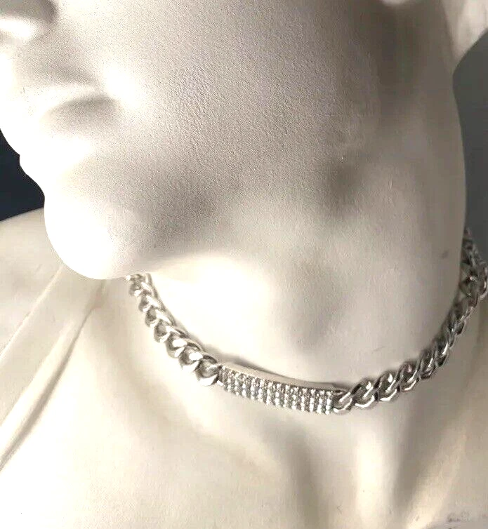 Cool Plastique Choker With Toggle Closure 18 Inches Lightweight "Ellie 11" - Image 2 of 4