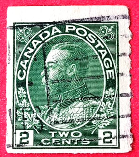 Canada Stamp 125 "King George V Admiral Issue Coil Stamp" Used - Picture 1 of 1