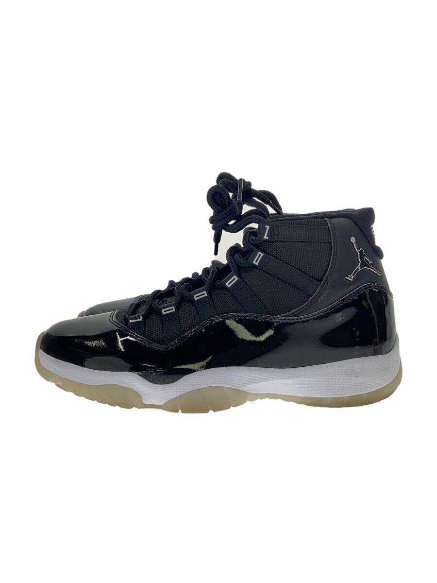 NIKE High Top Sneakers AIR JORDAN 11 RETRO 26cm Black Used | eBay