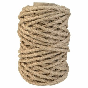 Brown, 100 ft Natural Jute Twine Rope for Crafting Brown, 100 ft Natural Jute Twine Rope for Crafting