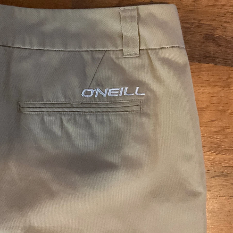 Pantalones pantalones ONeill para hombre caqui con cierre de botones frontal plano talla 36 Foto 4 de 4