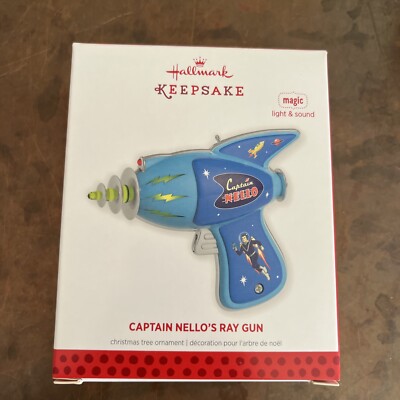 Hallmark: Captain Nello's Ray Gun - Magic Light & Sound - Keepsake ...