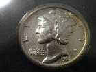 1931 S  Mercury Dime ANACS AU 55 DETAILS