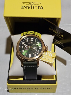 Invicta - Mickey Mouse #1121 Automatic Disney Green mens watch | eBay