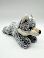Aurora Mini Flopsie 8  Siberian Husky Realistic Dog Wolf Stuffed Animal Toy