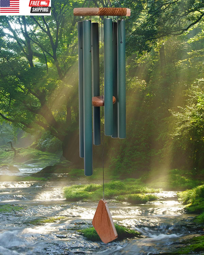 Wind Chimes Outdoor Large Deep Tone,Sympathy Wind Chime Outdoor, Memorial Wind-C