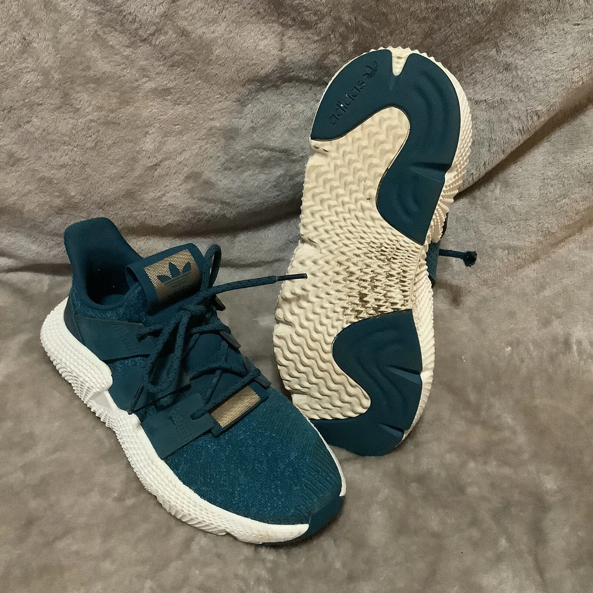 Adidas Prophere Sneaker Shoes Turquiose Blue Knit Women Ortholite CQ2541 📦R |