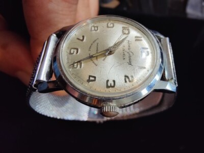 Vintage Henri Gireaux 17 Jewels Silver Tone Ladies Swiss Made Watch Manual Wind Nice Vintage Henri Gireaux 17 Jewels Wind Up Ladies Watch | eBay main image 3