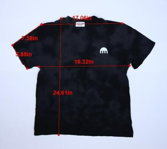 Cotton Citizen x Kraken Black Tie Dye Tee Short Sleeve Crew Crypto
