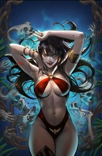 VAMPIRELLA #666 (LEIRIX LI VIRGIN VARIANT B)(LMTD 333 w/COA) COMIC ~ Dynamite