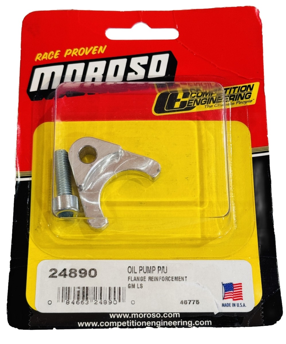 Moroso Oil Pump Pick-Up GM LS w/Reinforced Flange Moroso Oil Pump Pick-Up GM LS w/Reinforced Flange