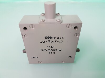 RF Isolator, UTE Microwave CT-2102-OT 1-2 GHz