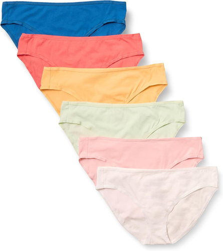 Women'S Cotton Bikini Brief Underwear (Available in plus Size), Multipacks