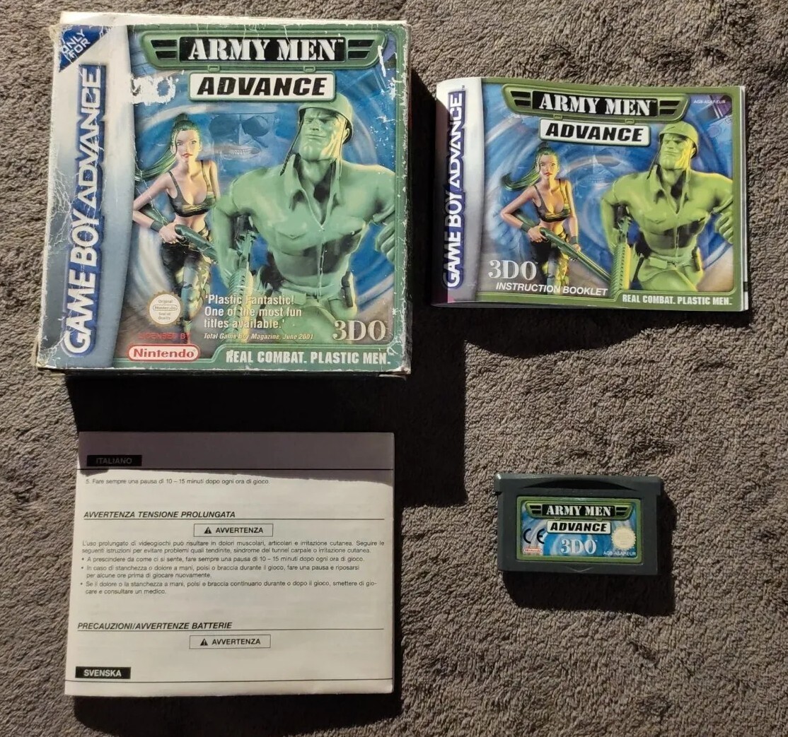 Army Men Advance Nintendo Game Boy Advance Complet  FR