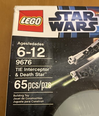 LEGO Star Wars 9676 TIE Interceptor & Death Star - 65 Pieces