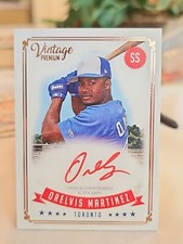 2020 Onyx Vintage Premium #VPOM  Orelvis Martinez  SP Auto 3/10