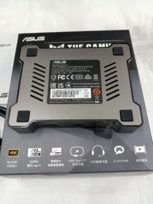 キャプチャASUS TUF GAMING Capture Box-FHD120 TUF Gaming Capture Box-FHD120｜串流媒體｜ASUS 台灣