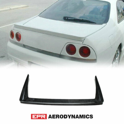 Carbon Glossy DRI Style Body kit Fit For Nissan Skyline R33 Wing Rear ...