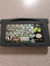 Nintendo GBA Gameboy Advance Splinter Cell Tested Combine Shipping 