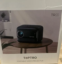 Mini Projector TOPTRO TR25 Projector WiFi Bluetooth 5.2 15000 Lumens 1080P HD