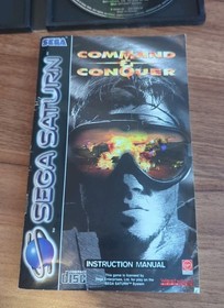 Command & Conquer Sega Saturn PAL complete with manual