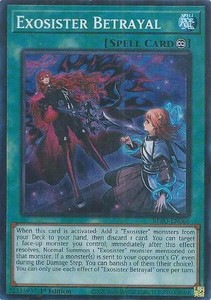 Exosister Betrayal Super Rare BPRO-EN066 Burst Protocol
