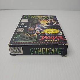 Syndicate (Atari Jaguar, 1995) CIB Complete With Manual & Box