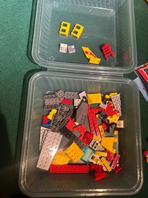 Lego City Lot: 4644, 7733, 7732,7631 - Marina, Trucks, Plane - All pieces & figs