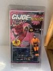 GI Joe Vintage Hasbro 1992 Ninja Force Slice Orange Variant Cobra - On card