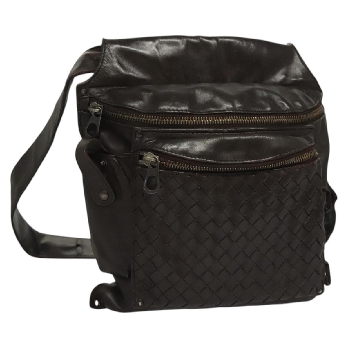 バッグ BOTTEGA VENETA Body bag Intrecciato y2k BOTTEGA VENETA 4850$ BV WINDOW Crossbody Bag in Black Woven