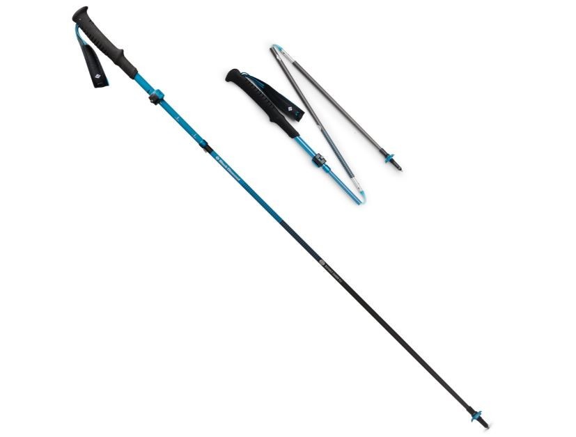 - OFERTA - Bastones de Trekking FLZ Distancia Diamante Negro - Par [ENVÍO GRATUITO]