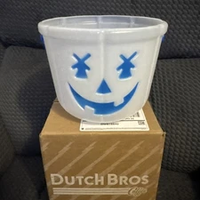 Dutch Bros Halloween Glow In The Dark Bucket.