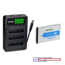Kastar NP-BD1 Battery Triple Charger for Sony DSC-G3 T2 T70 T77 T90 T200 T300