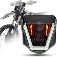 Motorrad LED Scheinwerfer E-GeprüFt Mit Fern- Und Abblendlicht Tagfahrlicht FüR