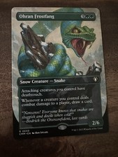 Ohran Frostfang (Borderless) Commander Masters Regular