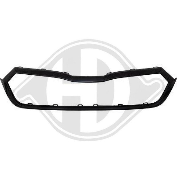 1X Rahmen KüHlergitter Diederichs 7833041 FüR Skoda-image