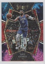 2021-22 Panini Select Premier Level Cosmic Prizm Paul George #129 07mp