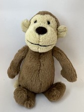 JELLYCAT Small Brown Bashful Monkey excellent condition