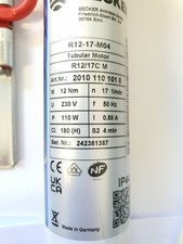 Becker R12-17-M04  Mechanischer Rollladenmotor Mit Sw 60 Wellenadapter