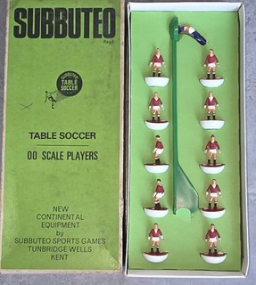 Subbuteo Man Utd HW Printed Name On Box