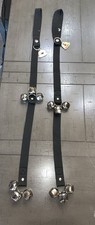 A9 2 Dog Hanging Door Bell Puppy Training 6 X 2 Loud Pets Potty JINGLE BELLS