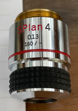 Olympus SPlan 4x / 0,13 160/- SPlan Microscopio Obiettivo Acromatico