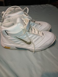 Raro Nike Air Force Lockdown Vintage Blanco Cuero 2006 Zapatos Hombre 11.5 OSS