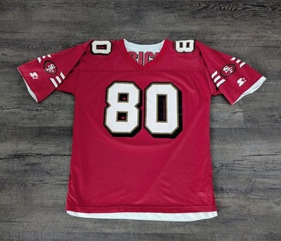 Jerry Rice Vintage 49ers 90s Starter Jersey Reversible Home Away