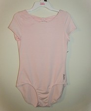 Girls Justice Cap Sleeve Leotard w/ Bow Back Size XL 16-18 BRAND NEW W TAGS