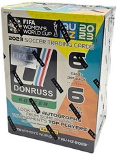 2023 Panini Donruss FIFA World Cup Women's Soccer Factory Sealed Blaster Box