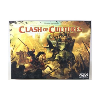 Z-Man Boardgame  Clash of Cultures Collection #1 - Base Game w/Civiliz Fair/EX