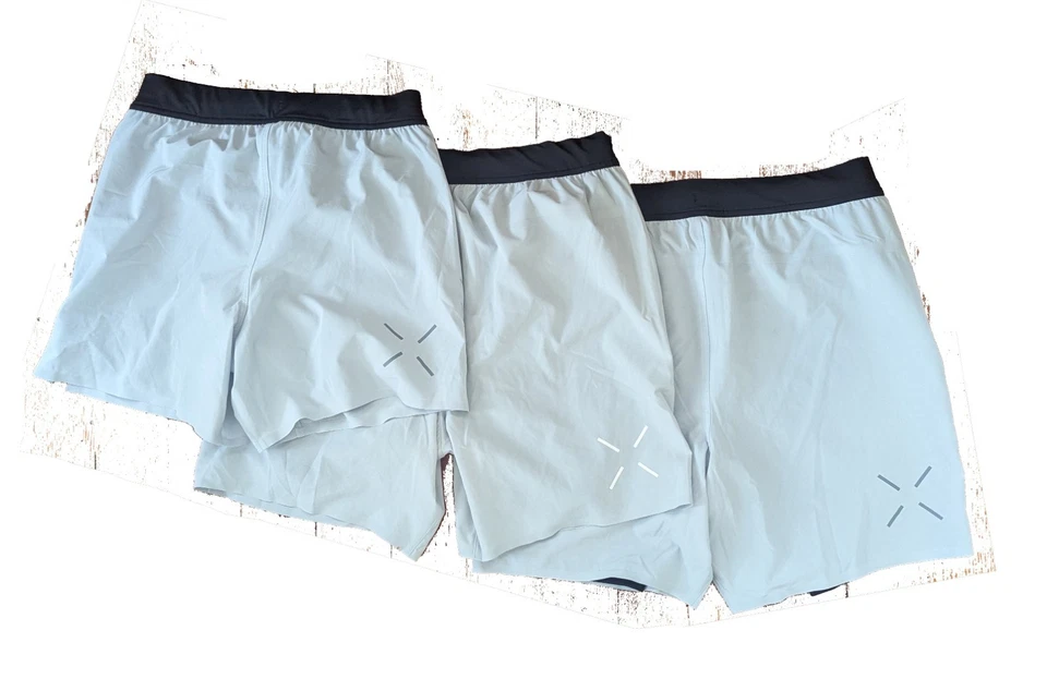 NWOT Ten Thousand Interval Light Gray LINED XS, S, M, L, XL INSEAM 5, 7, 9 - Image 2 of 2